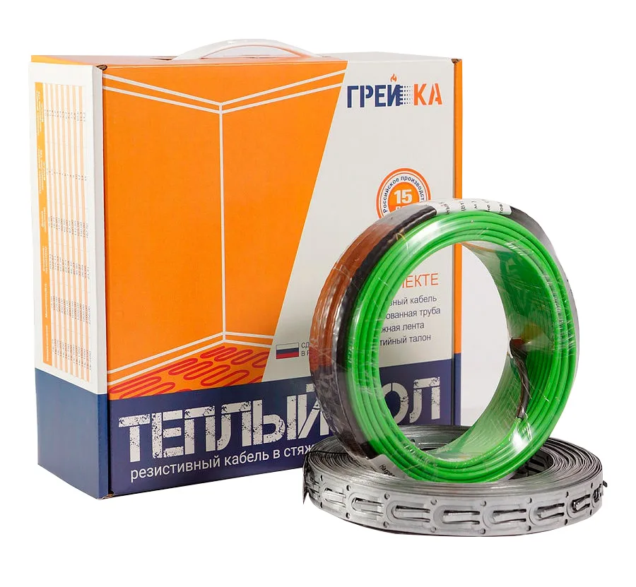 Комплект теплого пола в бухте Грейка 1800вт 150м (12 м2)