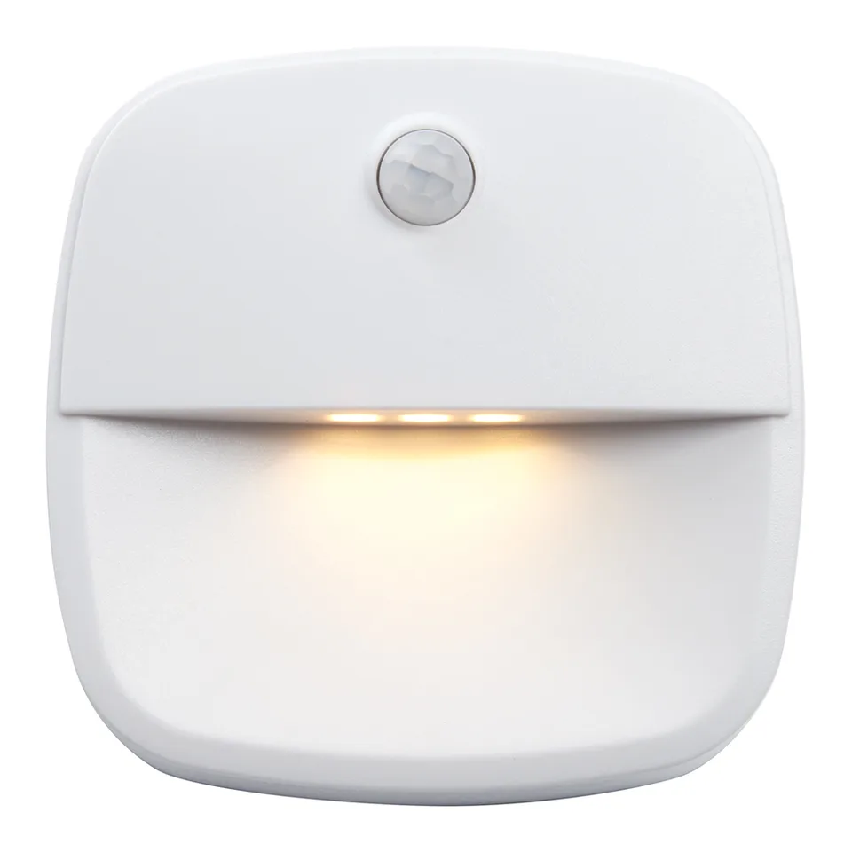 Светильник с датчиком движения и освещенности 3LED 0,5W 3м , IP20, 75*7 FERON