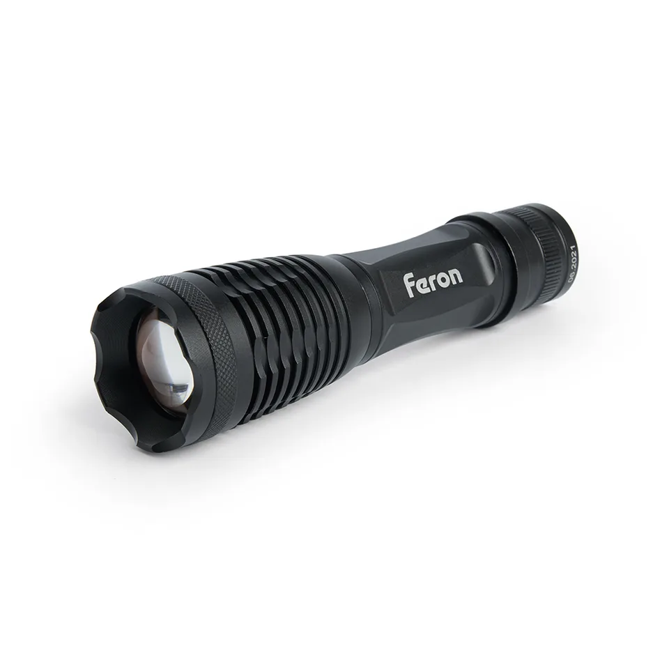 Фонарь светодиодный переносной аккумуляторный USB ZOOM, FERON TH2401