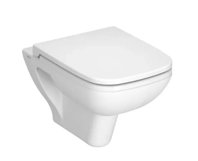 Унитаз подвесной VITRA "S20", безободковый, без сиденья, (Ш360хВ350хГ520)