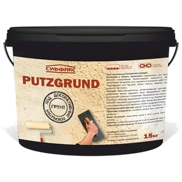 СУФФИКС грунт под дек. покрытия РUTZGRUND 15 кг (44 шт/пал)