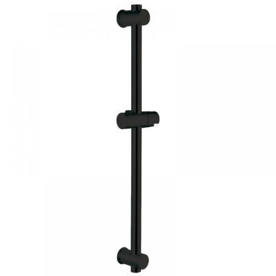 Душевая штанга ZERIX BAR-SUS 001 BLACK из нерж. стали SUS304 (10 шт\ящ)