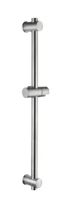 Душевая штанга ZERIX BAR-SUS 001 из нерж. стали SUS304  (10 шт/ящ)
