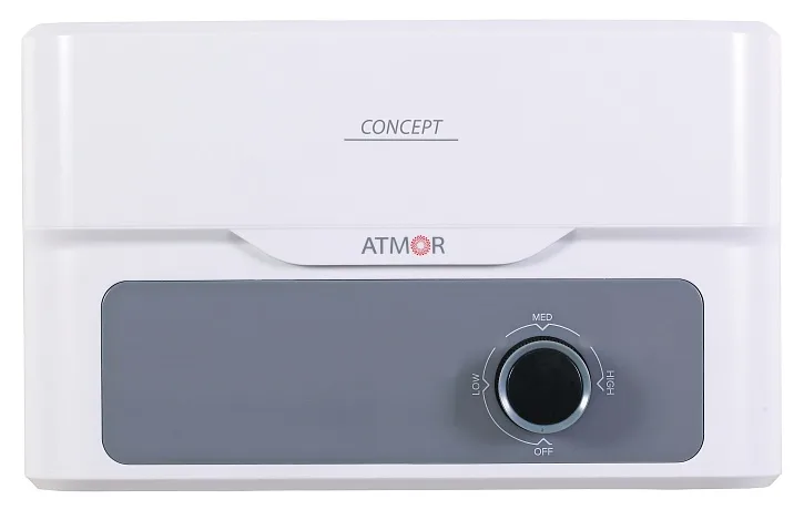 Проточник Ariston ATMOR CONCEPT 3.5 KW COMBI душ + кран (ш289*в186*г109)