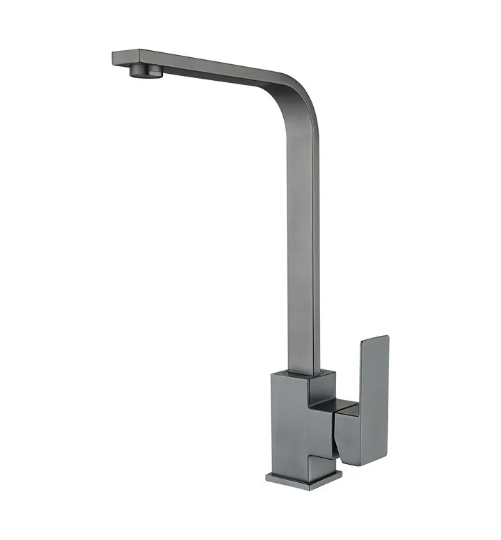 Смеситель д/кухни нерж/сталь MIXXUS KUB-011 GRAPHITE (10 шт/ящ)