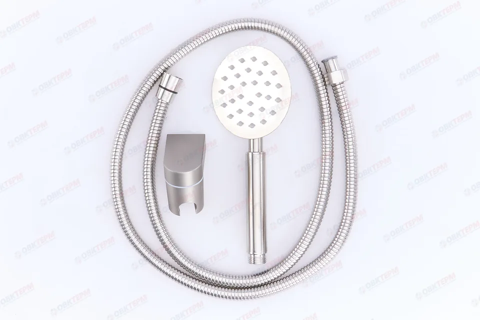Душевой набор MIXXUS SHOWER SET-01 (шланг, лейка, кронштейн) из нерж.стали (60 шт/ящ)