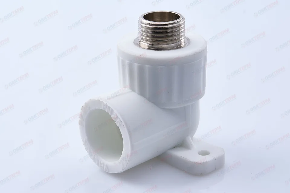 Угол монтажный  25 * 1/2"н   (VALFEX)  белый  (60/15)