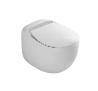 Унитаз подвесной REDO EGG, безободковый, SC, ультратонкое, дюропласт