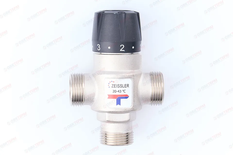 Термостатич. смес. клапан  3/4" НР 20-43°С KV 1,6 TIM     (30/1шт)