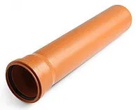 РЫЖАЯ Труба канализ.   160* 3м  4,0 мм    (шт)   EURO PLAST