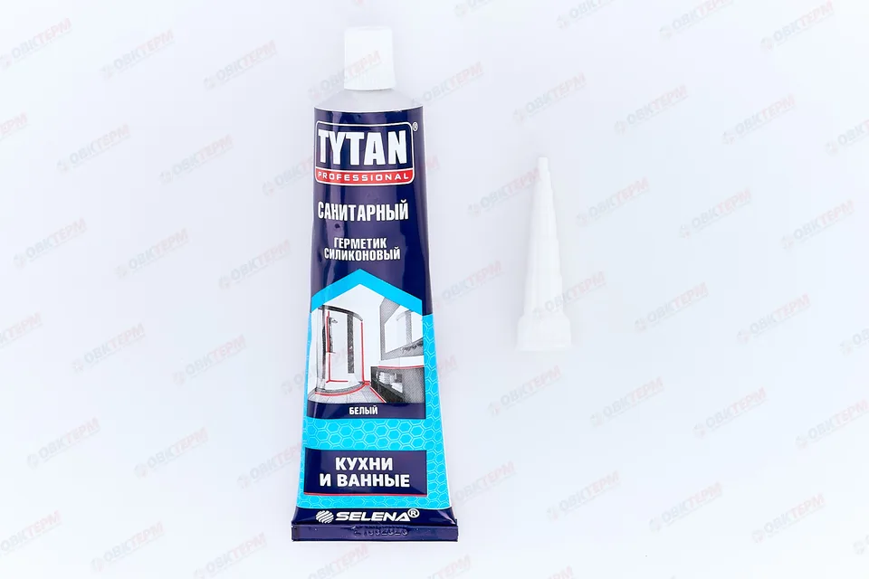 Герметик силиконовый Санитарный белый 85мл (24шт/уп) Tytan Professional