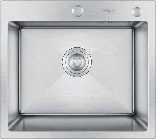 Мойка HOFFGER 5045 SATIN /сифон /1+3мм 500*450*210мм (5шт/ящ)