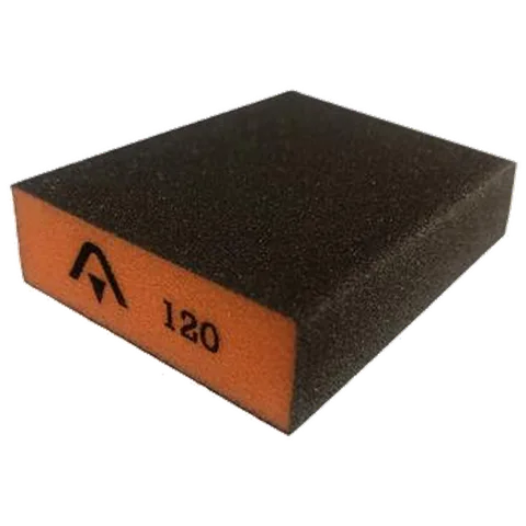 Шлифовальный блок Interflex 98х69х25мм, 4-х сторонний Р120 (100шт)