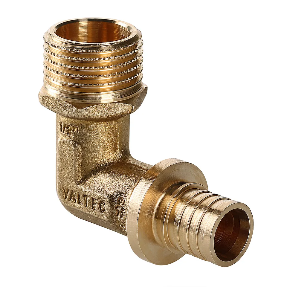 Угольник надвижной с переходом на нар.р. 20(2,8) х 3/4"Н    VALTEC  (100/5)