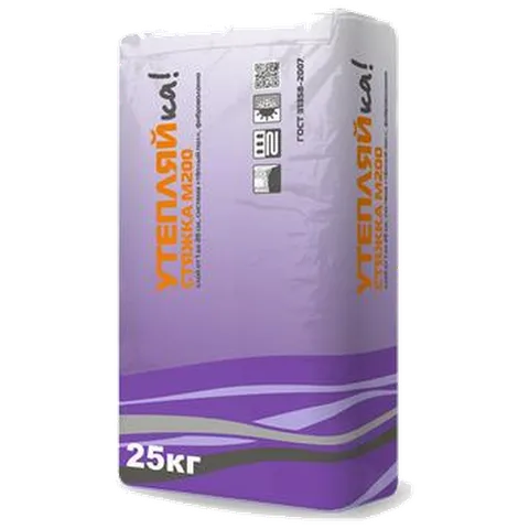 Утепляйка Стяжка М200 25 кг (58 шт/пал)