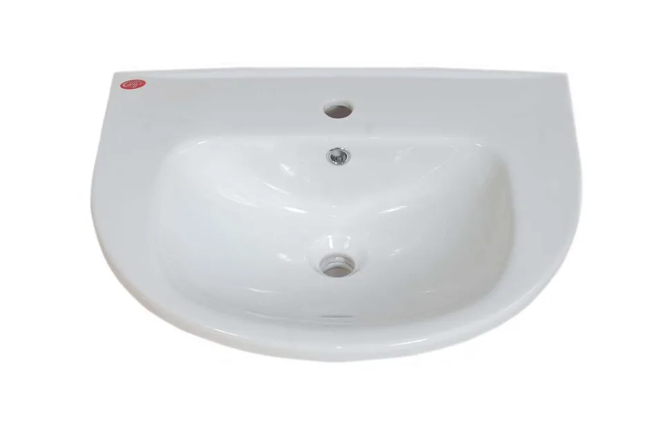 GESSO умывальник W101 Home de luxe с болтами крепления      (Ш600*Г480)