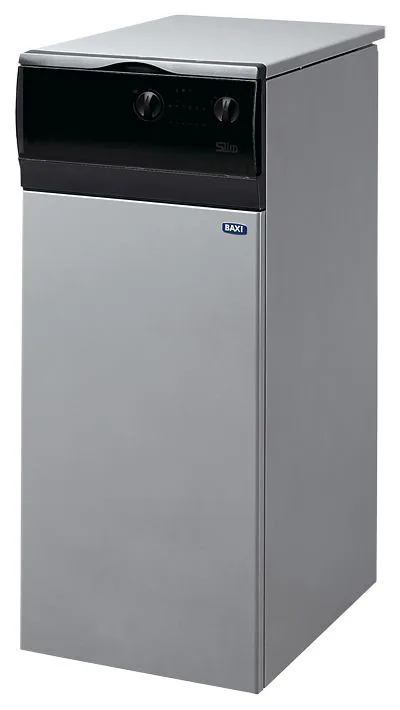 Котел Baxi SLIM 1.230Fi 4E (напольный, турбо, одноконтурный, с насосом и расш. баком)