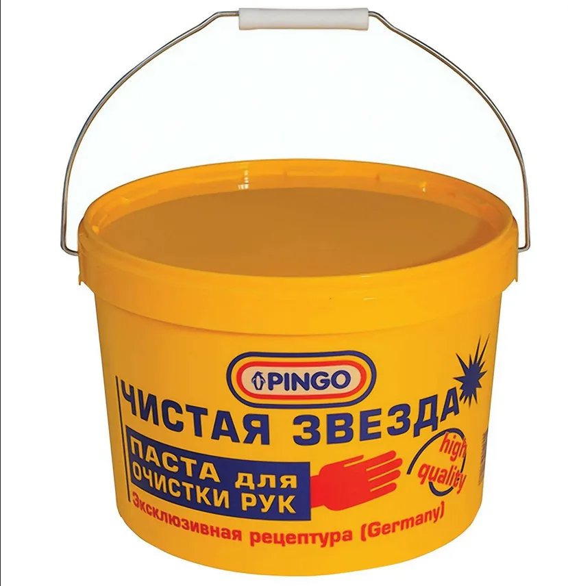 Паста для рук "Чистая звезда" PINGO 11литров (ведёрко)