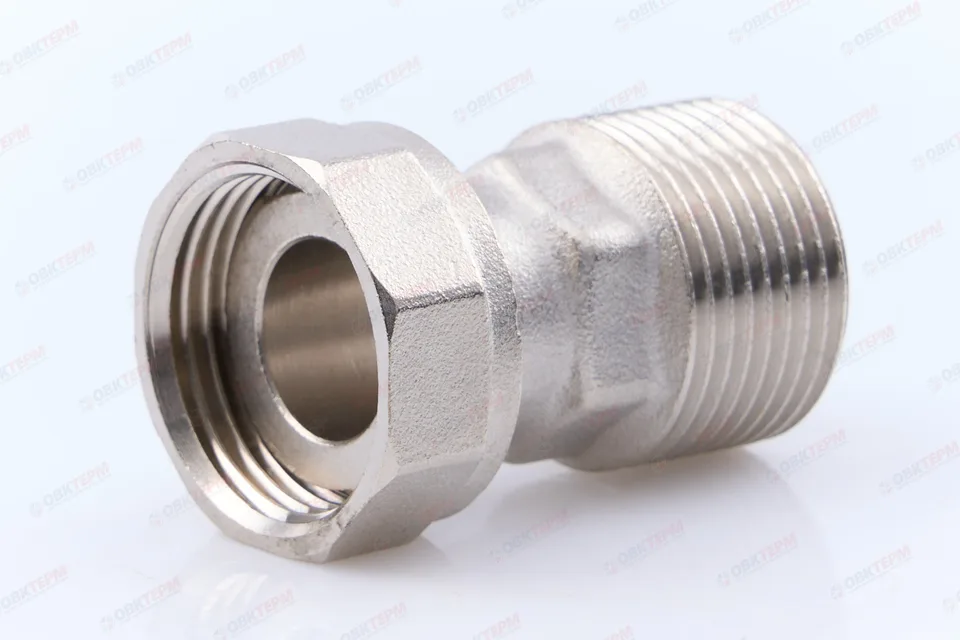 Полусгон с накидной гайкой 1/2" В х 3/4" Н ТИМ (5шт/150ящ)
