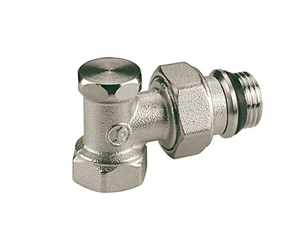 Кран радиаторный  GIACOMINI   угловой  1/2" нижний