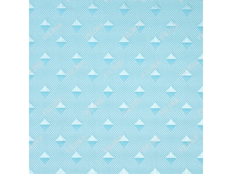Штора для ванной "Бриллиант" из полиэстера (Ромб-светло-голубая) VILINA 180x180 (20 шт/ящ)
