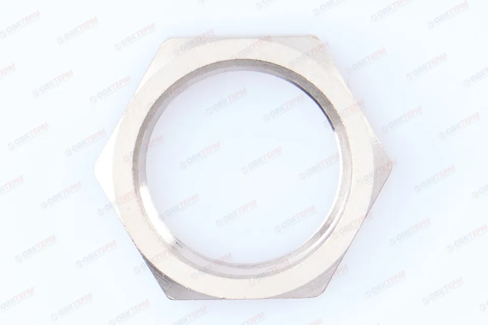 Контргайка        1/2" (10шт)      Никель          TIM