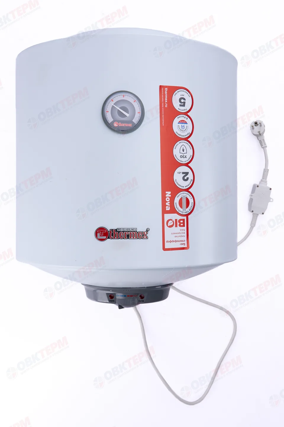 Водонагреватель электрический бытовой THERMEX Nova 50 V (вертик.,сухой,тэн 2,0 кВт, в527,ш445,г459)