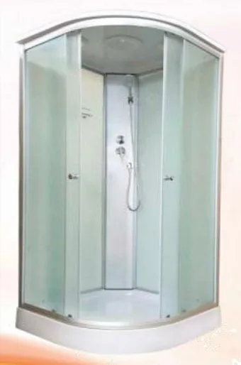Душевая кабина ДАНА 283 W 100*100*215 (стекло 4мм, низкий поддон)