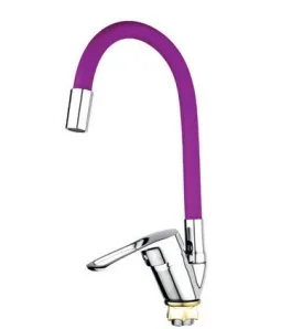 Смеситель д/кухни REFLECTOR MIXXUS FANY 011 (NUT) PURPLE Ø35 ГАЙКА без подводки (12 шт/ящ)