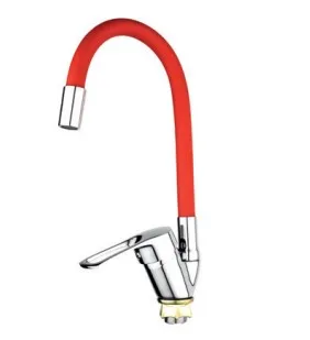 Смеситель д/кухни REFLECTOR MIXXUS FANY 011 (NUT) RED Ø35 ГАЙКА без водводки (12 шт/ящ)