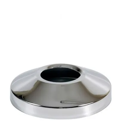 Чашка декоративная ZERIX RST-01 CHROME круглая 1/2  (400 ящ)