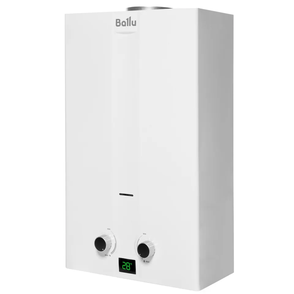 Колонка газовая Ballu GWH   10 Fiery (белая)  (10л/20кВт)