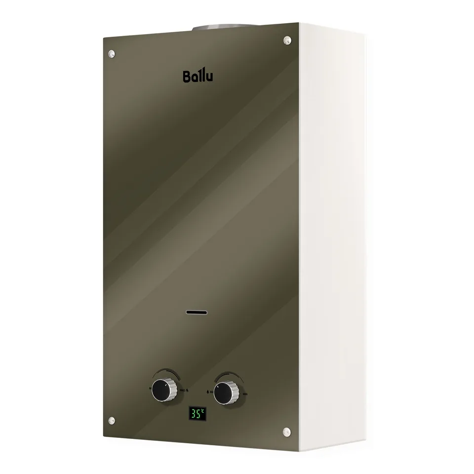 Колонка газовая Ballu GWH   10 Fiery Glass Mirror (зеркало)  (10л/20кВт)
