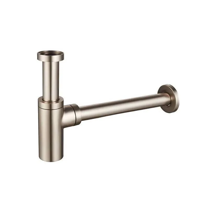KOER BT-01-02 Сифон для умывальника 1 1/4'' (Цвет нерж) (25шт/ящ)