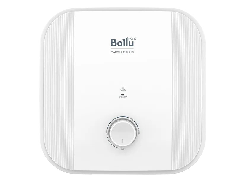 Водонагреватель Ballu BWH/S 10 Capsule Plus U подмоеч. (2 кВт, эмал нагр. эл, ш324*в324*г315)