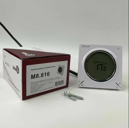 Программируемый Терморегулятор 220В/16А TIM M8.816   (1шт/30ящ)