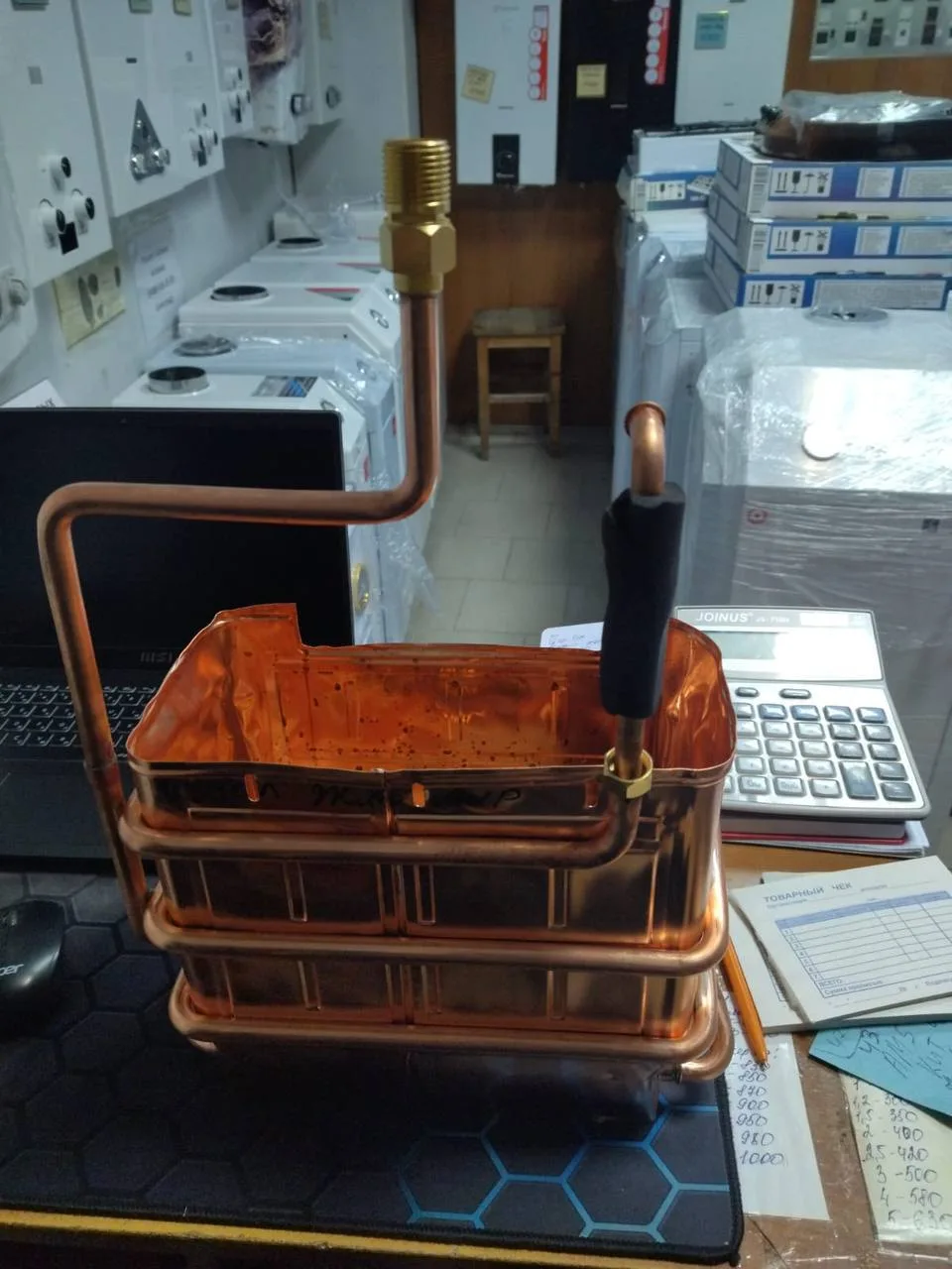 Теплообменник к газовому котлу Житомир 10
