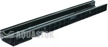 Лоток ЛВП Norma DN100 H70 без решетки (1000 х 148 х 70)