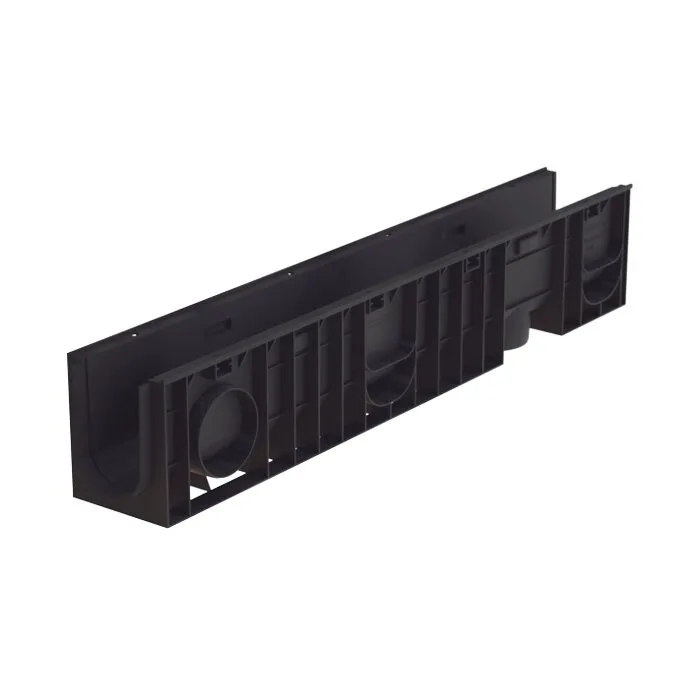 Лоток ЛВП Norma DN100 H180 без решетки (1000 х 148 х 180)