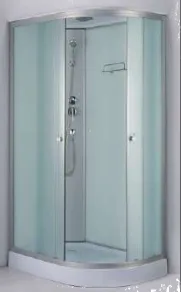Душевая кабина ДАНА 719 W L 120*80*215 (стекло 4мм, низкий поддон) ( 3 места)