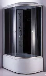 Душевая кабина ДАНА 717 B R 120*80*215 (стекло 4мм, высокий поддон) ( 3 места)