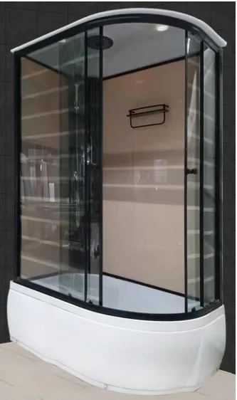 Душевая кабина ДАНА 54L 120*80*215 (стекло 4мм, высокий поддон) ( 3 места)