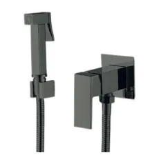 Смеситель с гигиеническим душем MIXXUS PREMIUM KUBUS 002 (INNER) GRAPHITE (10 шт/ящ)