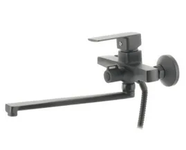 Смеситель д/ванны MIXXUS PREMIUM KUBUS 006 EURO GRAPHITE Ø35 (8 шт/ящ)