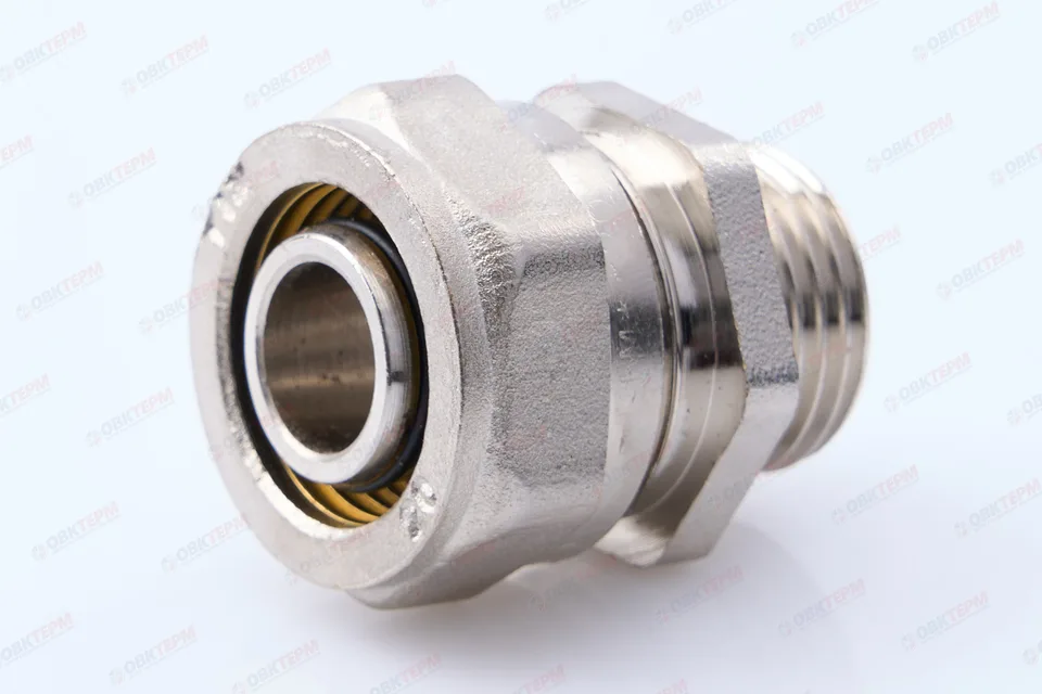 Соединитель обжимной TIM 20*1/2"н (10уп110ящ)