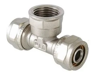 Тройник обжимной TIM 16*1/2"в (5уп/70ящ)