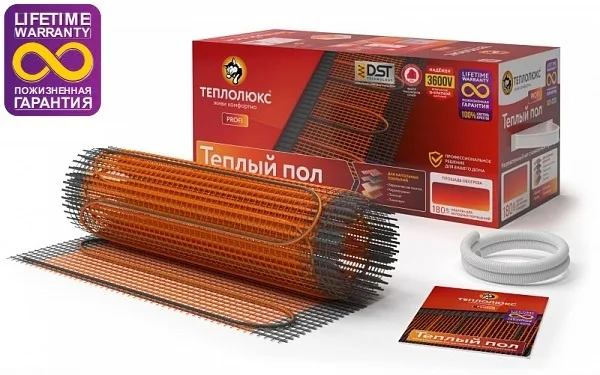 Мат нагревательный  "Теплолюкс" ProfiMat 900 Вт/ 5,0 кв.м