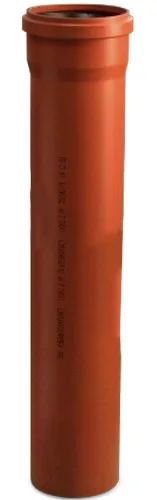 Труба РР    110 * 3,2 *  4 м     (10шт/уп)   РЫЖАЯ     Kranar