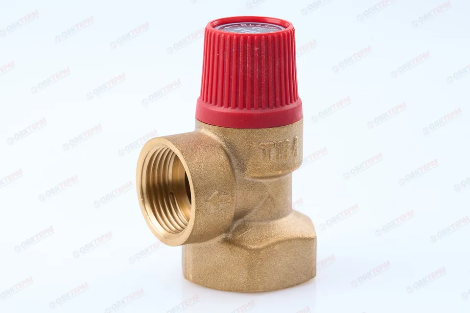 Предохранительный клапан 3/4"х1" TIM (3 bar) вв (10шт/60ящ)