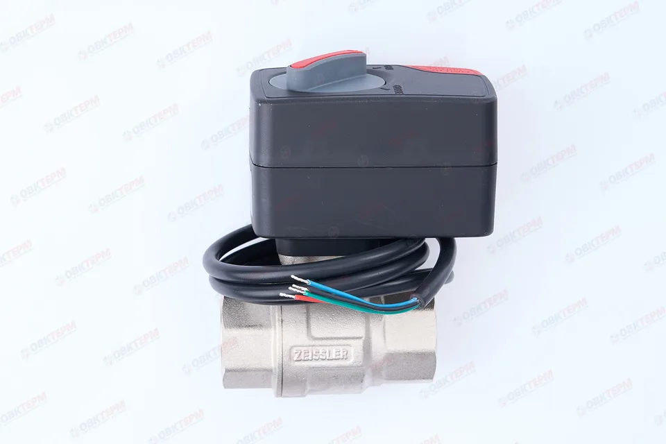 ZEISSLER Кран шаровой с электроприводом TIM 220В     1"  (12/1)